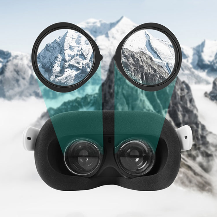 For Oculus Quest 2 Hifylux Q2-QF11 1pair Myopia Lens Frame Aspheric Resin VR Glasses Accessories(500 Degrees) - free shipping - PMC Jewellery - Order now!