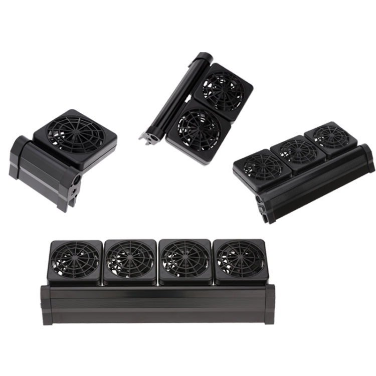 Fish Tank Cooling Fan Cooling Silent Aquarium Fan, Specification: 2 Head US Plug - Fish Tanks & Accessories by PMC TechLife | Online Shopping South Africa | PMC TechLife | Buy Now Pay Later Mobicred