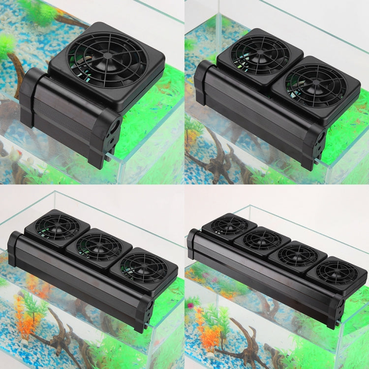 Fish Tank Cooling Fan Cooling Silent Aquarium Fan, Specification: 4 Head UK Plug - Fish Tanks & Accessories by PMC TechLife | Online Shopping South Africa | PMC TechLife | Buy Now Pay Later Mobicred