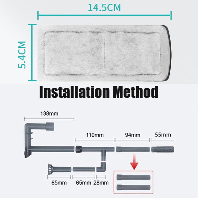 Jeneca XP-13 Small Aquarium External Waterfall Filter, CN Plug - free shipping - PMC TechLife - Order now!