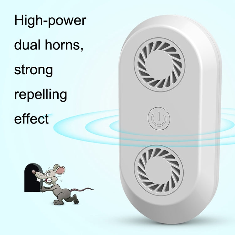 Ultrasonic Mosquito Repellent Multifunctional Electronic Insect Repellent US Plug(White) - Repellents by PMC Jewellery | Online Shopping South Africa | PMC Jewellery | Buy Now Pay Later Mobicred