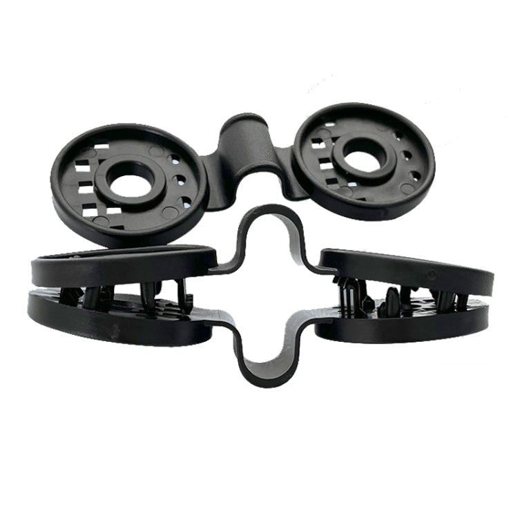 50pcs /Pack Sunshade Net Clip Garden Greenhouse Netting Shade Cloth Fastener(Black) - Garden Netting by PMC TechLife | Online Shopping South Africa | PMC TechLife | Buy Now Pay Later Mobicred