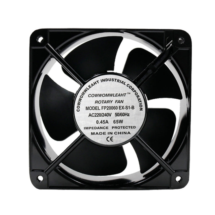 FP20060 380V 20cm Chassis Cabinet Metal Case Low Noise Cooling Fan - Fan Cooling by PMC Jewellery | Online Shopping South Africa | PMC Jewellery | Buy Now Pay Later Mobicred