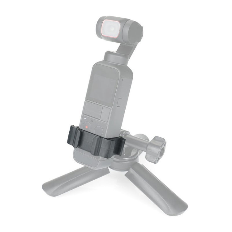 Black RCSTQ for DJI Pocket 2 Expansion Adapter Holder Camera Fixed Connection Accessories - Mount & Holder by RCSTQ | Online Shopping South Africa | PMC Jewellery | Buy Now Pay Later Mobicred