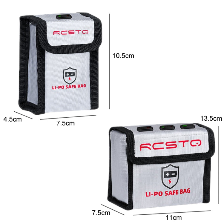 For DJI FPV/Avata/Mini3 Pro RCSTQ Explosion Proof Battery Bag, Capacity: 1pack - Case & Bags by RCSTQ | Online Shopping South Africa | PMC TechLife | Buy Now Pay Later Mobicred