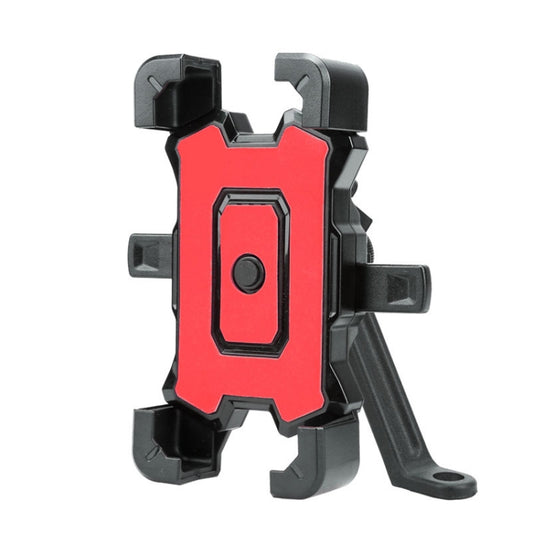 Electric Bike Motorcycle Bicycle Riding Shockproof Navigation Bracket, Color: Red For Rearview Mirror - Holders by PMC Jewellery | Online Shopping South Africa | PMC Jewellery | Buy Now Pay Later Mobicred