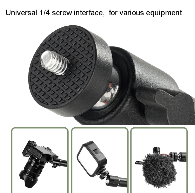 DT-06 Desktop Overlook Mobile Phone Bracket Camera Fill Light Universal Foldable Bracket - Stand by PMC TechLife | Online Shopping South Africa | PMC TechLife | Buy Now Pay Later Mobicred