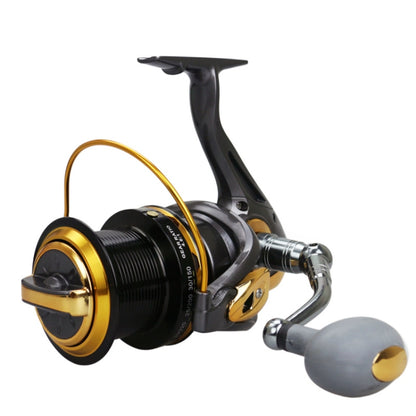 TF8000 Long-distance Casting Reel Large Gapless Sea Rod Fishing Reel Spinning Reel - Fishing Reels by PMC Jewellery | Online Shopping South Africa | PMC Jewellery