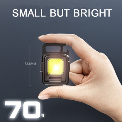 Double Sided COB Flashlight Mini Keychain Light Camping Light With Stand - Mini Flashlight by PMC Jewellery | Online Shopping South Africa | PMC Jewellery | Buy Now Pay Later Mobicred