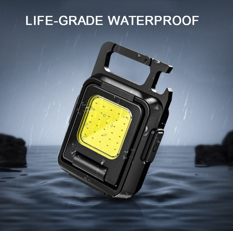 Double Sided COB Flashlight Mini Keychain Light Camping Light Without Stand - Mini Flashlight by PMC Jewellery | Online Shopping South Africa | PMC Jewellery | Buy Now Pay Later Mobicred