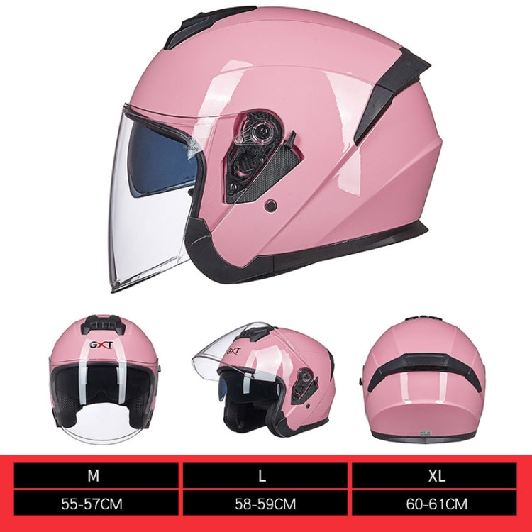 GXT Electric Vehicle Four Seasons Sun Protection & Windshield Double Lens Helmet, Size: XL(Matt Black Gray) - Helmets by GXT | Online Shopping South Africa | PMC Jewellery | Buy Now Pay Later Mobicred