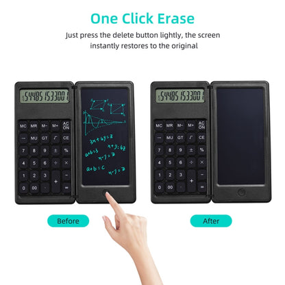 Basic Model 6 inch Learning Business Office Portable Foldable LCD Writing Board Calculator -  by PMC Jewellery | Online Shopping South Africa | PMC Jewellery | Buy Now Pay Later Mobicred