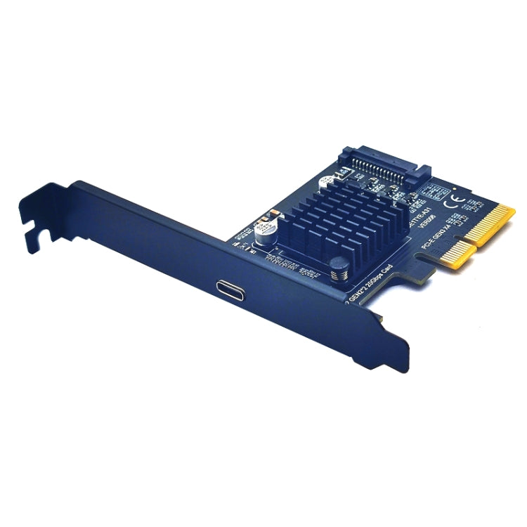 PCI-E 4X To  USB3.2 Gen2x2 Type-C 20Gbps SATA Expansion Card Asmedia ASM3242 Chip - free shipping - PMC Jewellery - Order now!