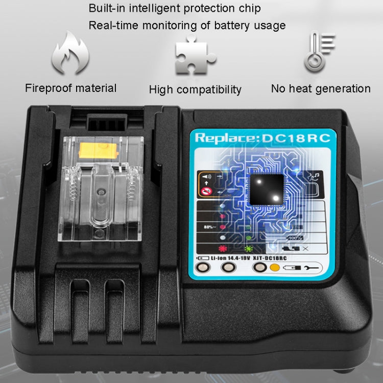 For Makit DC18RA / DC18RC 14.4V-18V Cordless Power Tool Battery Charger(US Plug) - Electric Saws & Accessories by PMc TechLife | Online Shopping South Africa | PMc TechLife | Buy Now Pay Later Mobicred