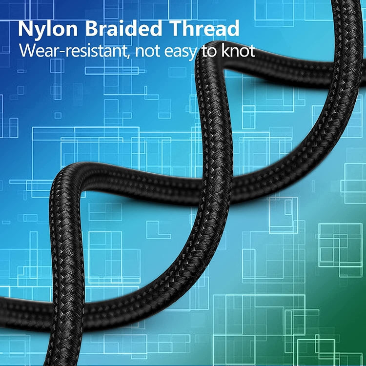 For SteelSeries Arctis 3 5 7 Pro Nylon Weaving Game Headset Cable(Black) - Headset Accessories by PMC TechLife | Online Shopping South Africa | PMC TechLife