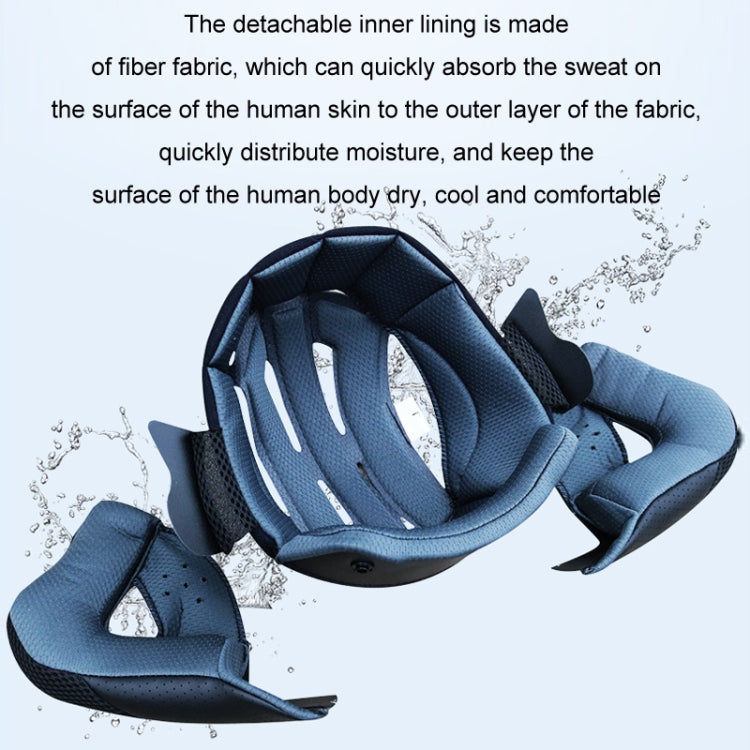 KUQIBAO Motorcycle Bluetooth Headset Double Lens Helmet With Braid, Size: M(White) - free shipping - PMC TechLife - Order now!