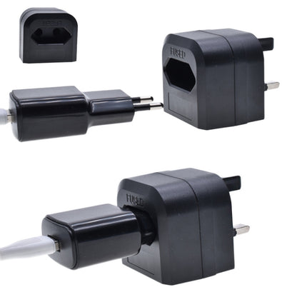 250V EU Plug To UK Plug With Fuse Conversion Plug - Plug Adaptor by PMC Jewellery | Online Shopping South Africa | PMC Jewellery