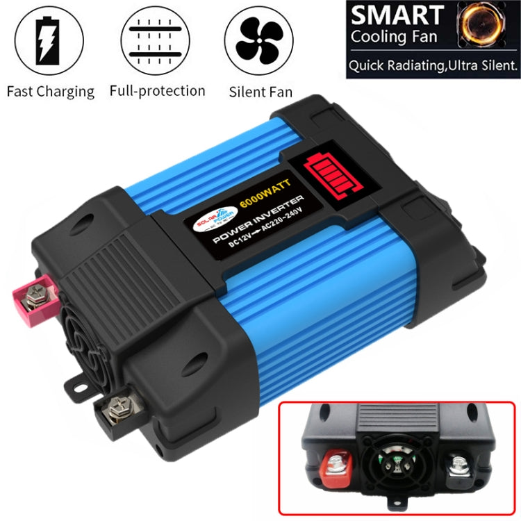 12V-220V 500W SOLIKE TECH Vehicle Inverter Sine Wave Convertor Auto Inverter - free shipping - PMC TechLife - Order now!