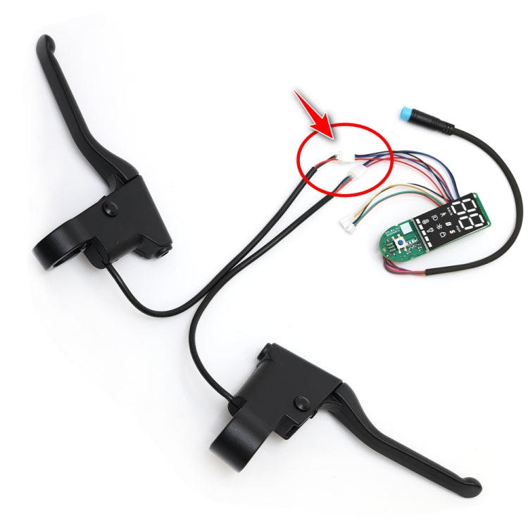 For Xiaomi Electric Scooter Pro/Pro 2/1S Four-Wire Double Brake Bluetooth Board Set, Spec: With Switch Panel - Accessories & Parts by PMc TechLife | Online Shopping South Africa | PMc TechLife | Buy Now Pay Later Mobicred