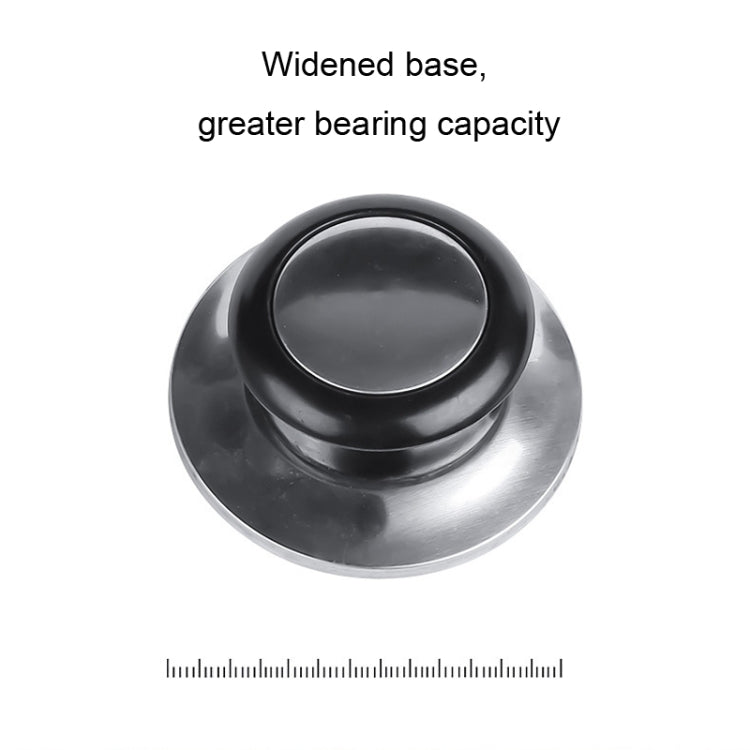 Stainless Steel Lid Handle Plastic Top Bead - Replacement Accessories by PMC TechLife | Online Shopping South Africa | PMC TechLife