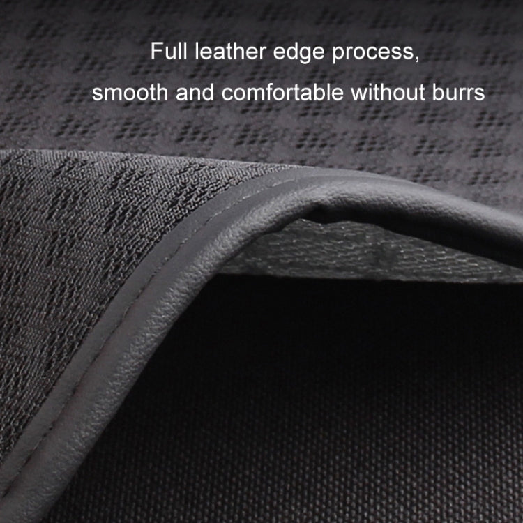 Car Seat Without Backrest Ice Silk Cushion(Claret) - Seat Accessories by PMC TechLife | Online Shopping South Africa | PMC TechLife | Buy Now Pay Later Mobicred
