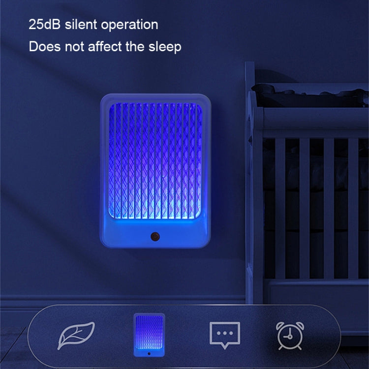 Household USB Wall Mounted Mosquito Killer Lamp, Style: Charge and Plug Dual-Use Green - Repellents by PMC TechLife | Online Shopping South Africa | PMC TechLife | Buy Now Pay Later Mobicred