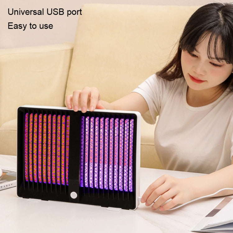 Mosquito Killer Lamp Household Fly Catchers, Style: Charge and Plug Dual-Use Black - Repellents by PMC TechLife | Online Shopping South Africa | PMC TechLife | Buy Now Pay Later Mobicred