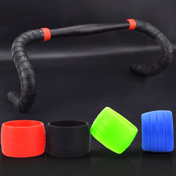 WEST BIKING 2pairs Road Bike Handlebar With Retaining Ring Brake Cable Protector(Green) - Decorative Accessories by WEST BIKING | Online Shopping South Africa | PMC TechLife | Buy Now Pay Later Mobicred