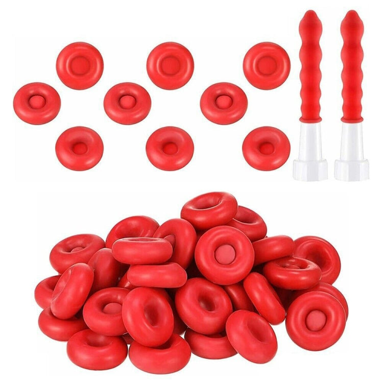 20pcs Glass Glue Nozzle Sealing Cap Leak-proof Sleeve Glass Glue Nozzle Protective Sleeve - Others by PMc TechLife | Online Shopping South Africa | PMc TechLife | Buy Now Pay Later Mobicred