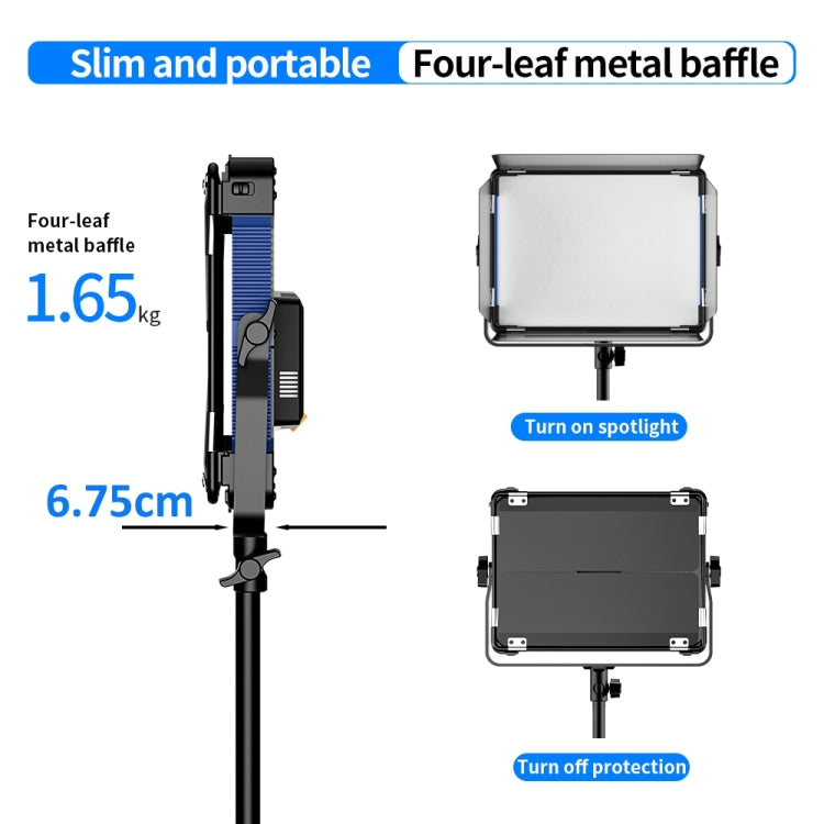 Pixel P80 60W 2600-10000K 542 LEDs Photography Fill Light Support Mobile APP Remote Control,UK Plug - free shipping - PMC TechLife - Order now!
