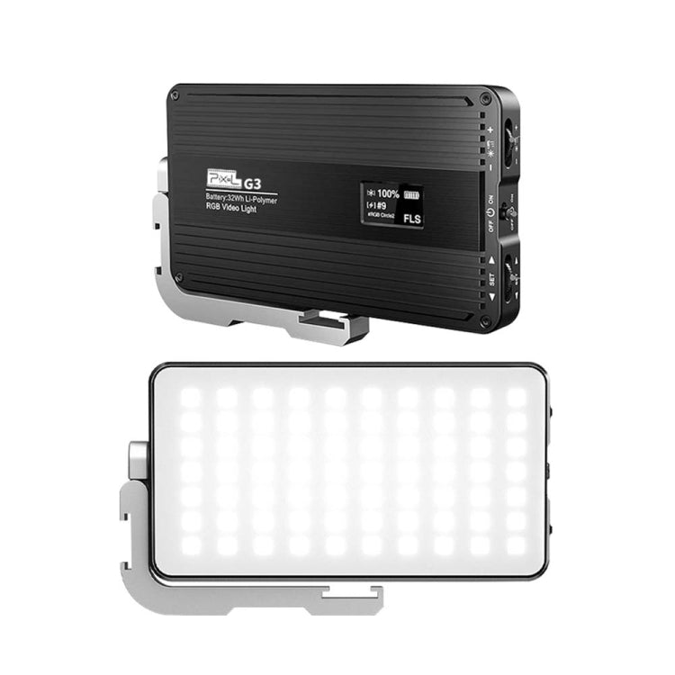 Pixel G3 Flat Panel RGB Fill Light Handheld Photography Camera Dimmable Desktop Mini Pocket Lamp(A Set) - free shipping - PMC TechLife - Order now!