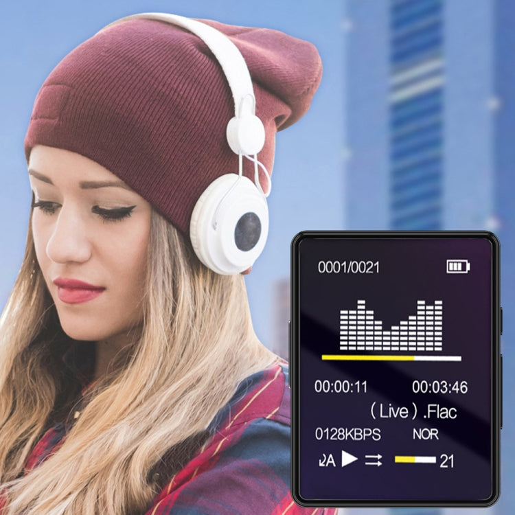 MP3 Music Player Bluetooth 5.0 Ebook Recorder MP4 Walkman Without Memory Card(Black) - MP3 Player by PMC TechLife | Online Shopping South Africa | PMC TechLife | Buy Now Pay Later Mobicred