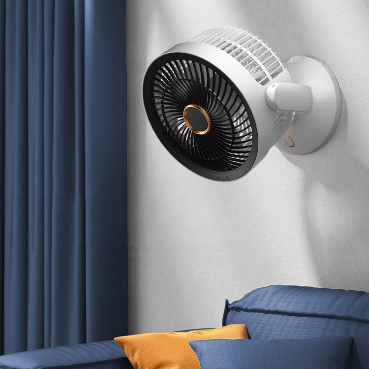 Desktop Air Circulation Upright Night Light Fan Household Rotatable Turbo Fan, Style: Charging Model - Electric Fans by PMC TechLife | Online Shopping South Africa | PMC TechLife | Buy Now Pay Later Mobicred