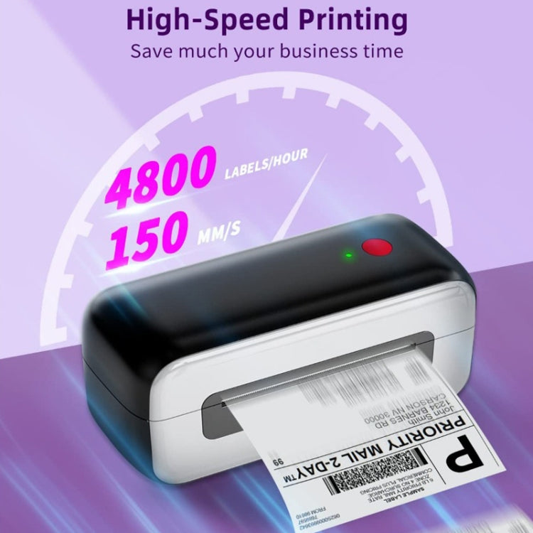 Phomemo PM246S Address Label Printer Thermal Paper Express E-Manifest Printer, Size: EU(Green) - Printer by Phomemo | Online Shopping South Africa | PMC Jewellery | Buy Now Pay Later Mobicred