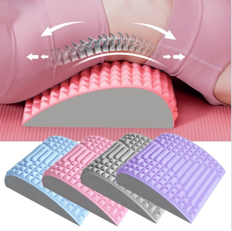 Lumbar Relaxing Massager Spinal Corrective Stretch Exercise Aid, Specification: Color Matching (Pink) - free shipping - PMC TechLife - Order now!