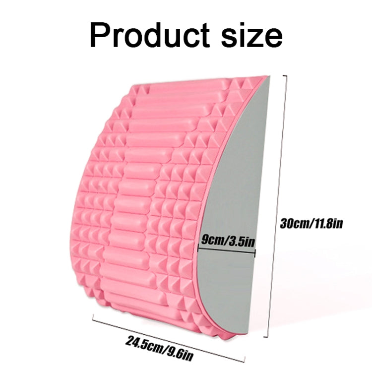 Lumbar Relaxing Massager Spinal Corrective Stretch Exercise Aid, Specification: Color Matching (Pink) - free shipping - PMC TechLife - Order now!