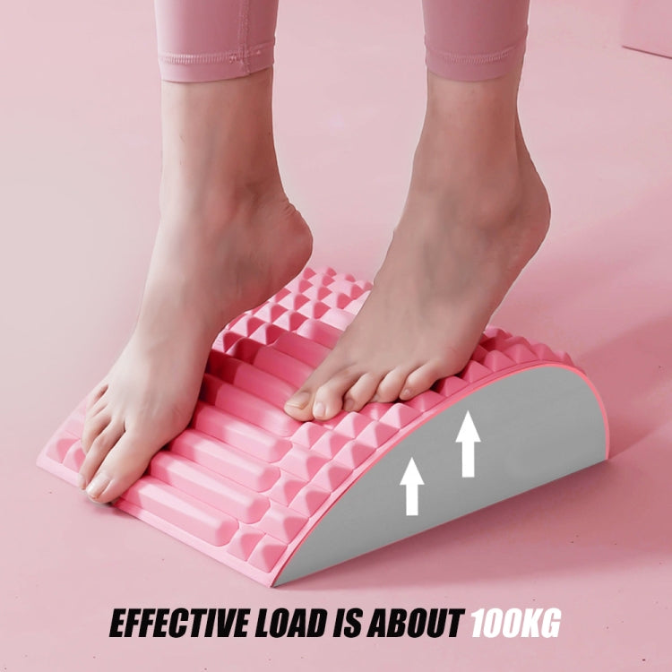 Lumbar Relaxing Massager Spinal Corrective Stretch Exercise Aid, Specification: Color Matching (Pink) - free shipping - PMC TechLife - Order now!