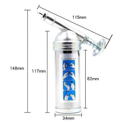 HSD HS-80CC Mini Hand-Press Manual Car Grease Filler Portable Oil Injection Pump - oil tank tubes & oil pumps by HSD | Online Shopping South Africa | PMC Jewellery | Buy Now Pay Later Mobicred