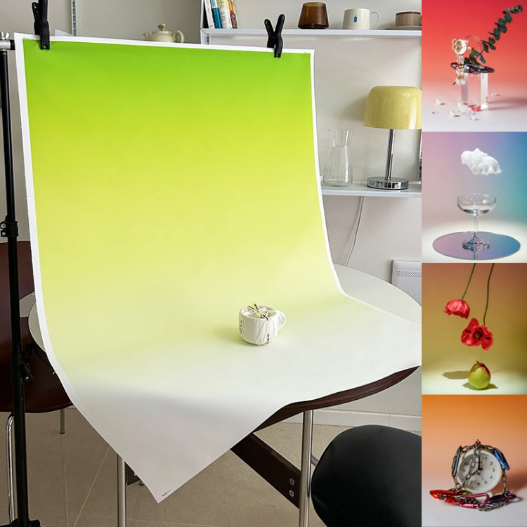 106x144cm Gradient Background Paper Photography Portrait Photo Props(Generic Green Island) - Gradient Color by PMC TechLife | Online Shopping South Africa | PMC TechLife | Buy Now Pay Later Mobicred