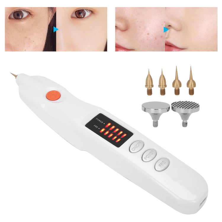 Spot Mole Pen Spot Removal Instrument Home Beauty Instrument, Spec: AU Plug-in Model(White) - free shipping - PMC TechLife - Order now!