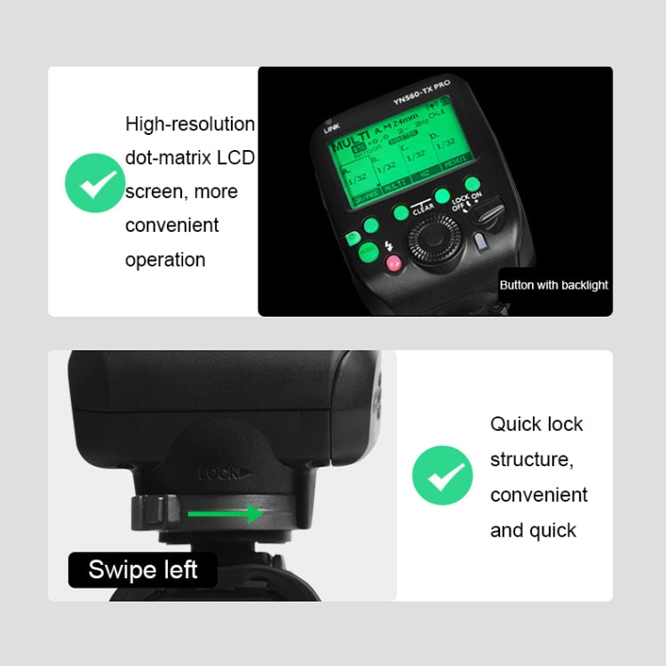 For Sony YONGNUO YN560-TX Pro High-speed Synchronous TTL Trigger Wireless Flash Trigger - free shipping - PMC TechLife - Order now!