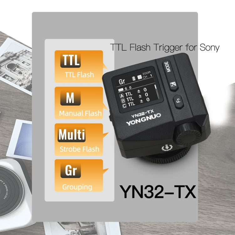 For Sony YONGNUO High-speed Synchronous Wireless TTL Flash Trigger Mirrorless Camera Flash Trigger(YN32-TX) - free shipping - PMC TechLife - Order now!