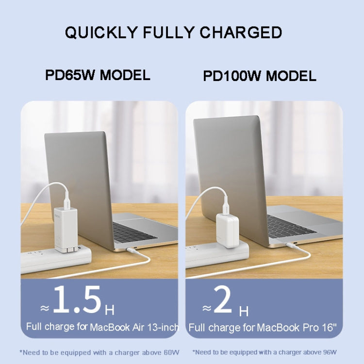 ROMOSS CB321 100W 5A 2m  Dual Type-C/USB-C Port 480MBps Fast Data Sync Line Cable - USB-C & Type-C Cable by ROMOSS | Online Shopping South Africa | PMC Jewellery