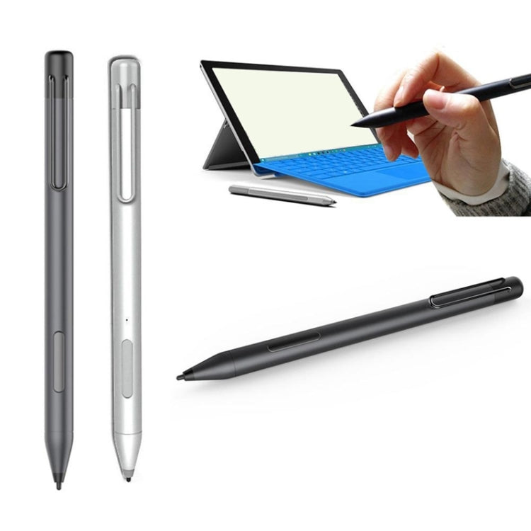 For Microsoft Surface 3 Pro 3/4/5/6/7/Book/Laptop/Go Pressure Touch Capacitance Pen(Silver) - Stylus Pen by PMC TechLife | Online Shopping South Africa | PMC TechLife | Buy Now Pay Later Mobicred