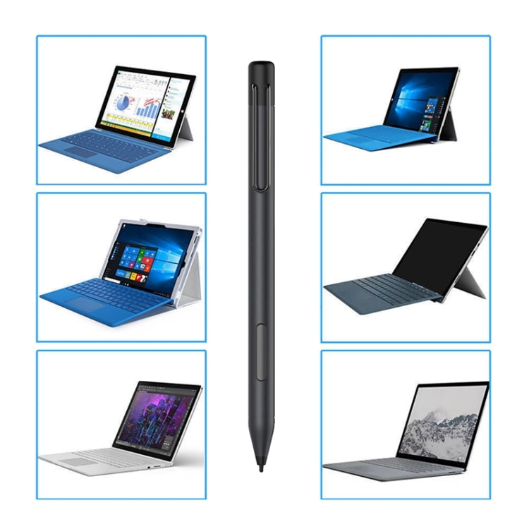 For Microsoft Surface 3 Pro 3/4/5/6/7/Book/Laptop/Go Pressure Touch Capacitance Pen(Silver) - Stylus Pen by PMC TechLife | Online Shopping South Africa | PMC TechLife | Buy Now Pay Later Mobicred