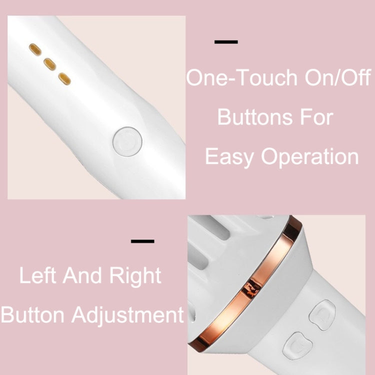 Automatic Curling Iron With Bi-Directional Rotating Ceramic Glaze Coating Hair Care, Plug: EU Plug White - free shipping - PMC TechLife - Order now!