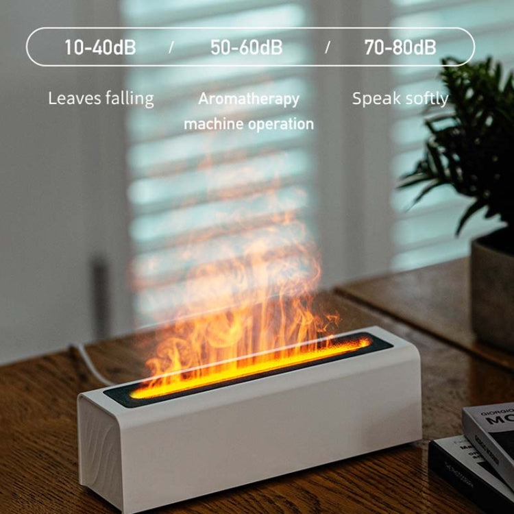 DQ711  Flame Aromatherapy Diffuser Quiet USB Air Humidifier(Black) - Air Purifiers & Accessories by PMC TechLife | Online Shopping South Africa | PMC TechLife | Buy Now Pay Later Mobicred
