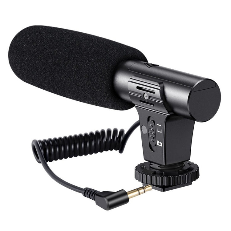Video Recording Live Camera Mobile Conference Recording Microphone(Black) - Microphone by PMC TechLife | Online Shopping South Africa | PMC TechLife | Buy Now Pay Later Mobicred