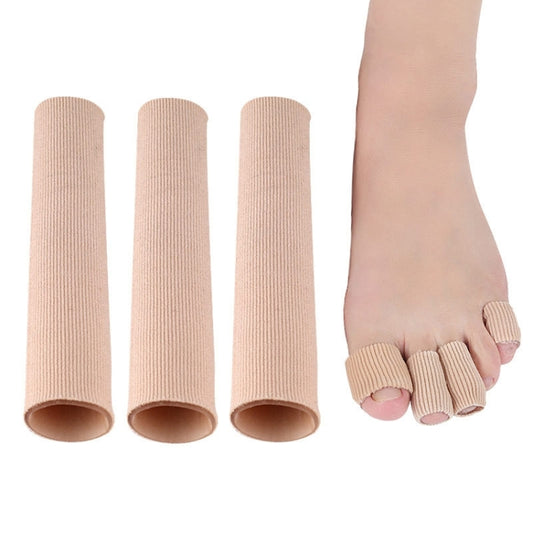 3pcs Toes Fingers Cushion Tube Sleeve Cuttable Silicone Gel Toe Pad For Corns Remover, Size: Medium 2cm - Corrector by PMC Jewellery | Online Shopping South Africa | PMC Jewellery