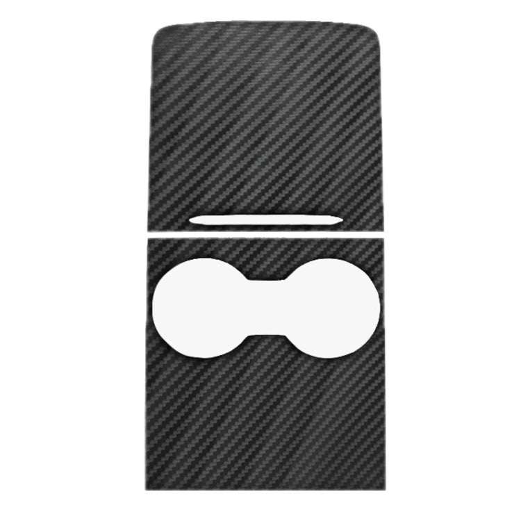 For Tesla Model3/Y Central Control Panel Modification Anti-Scratch Protective Sticker(Carbon Fiber Bright) - Car Interior Mouldings by PMC TechLife | Online Shopping South Africa | PMC TechLife | Buy Now Pay Later Mobicred